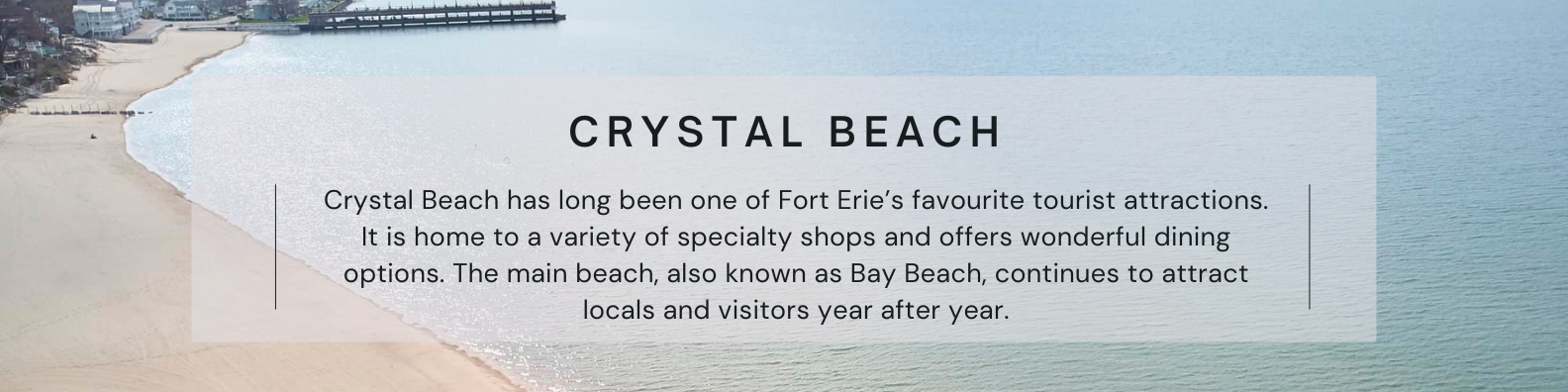 crystal beach district description