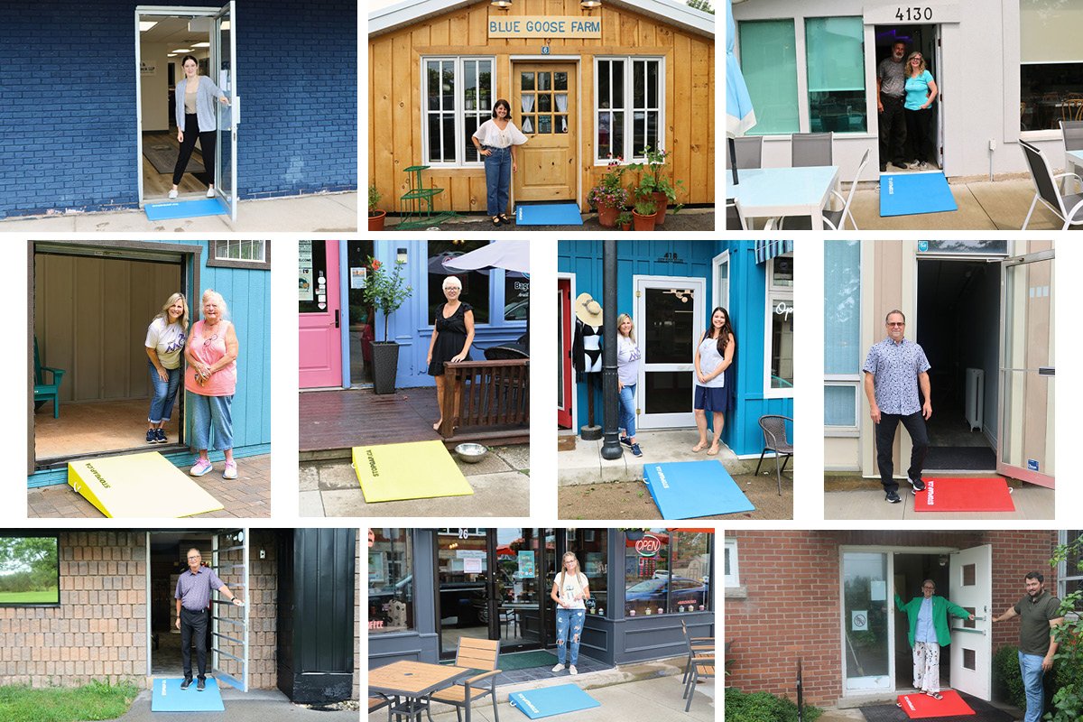 People with Stop Gap Ramps installed