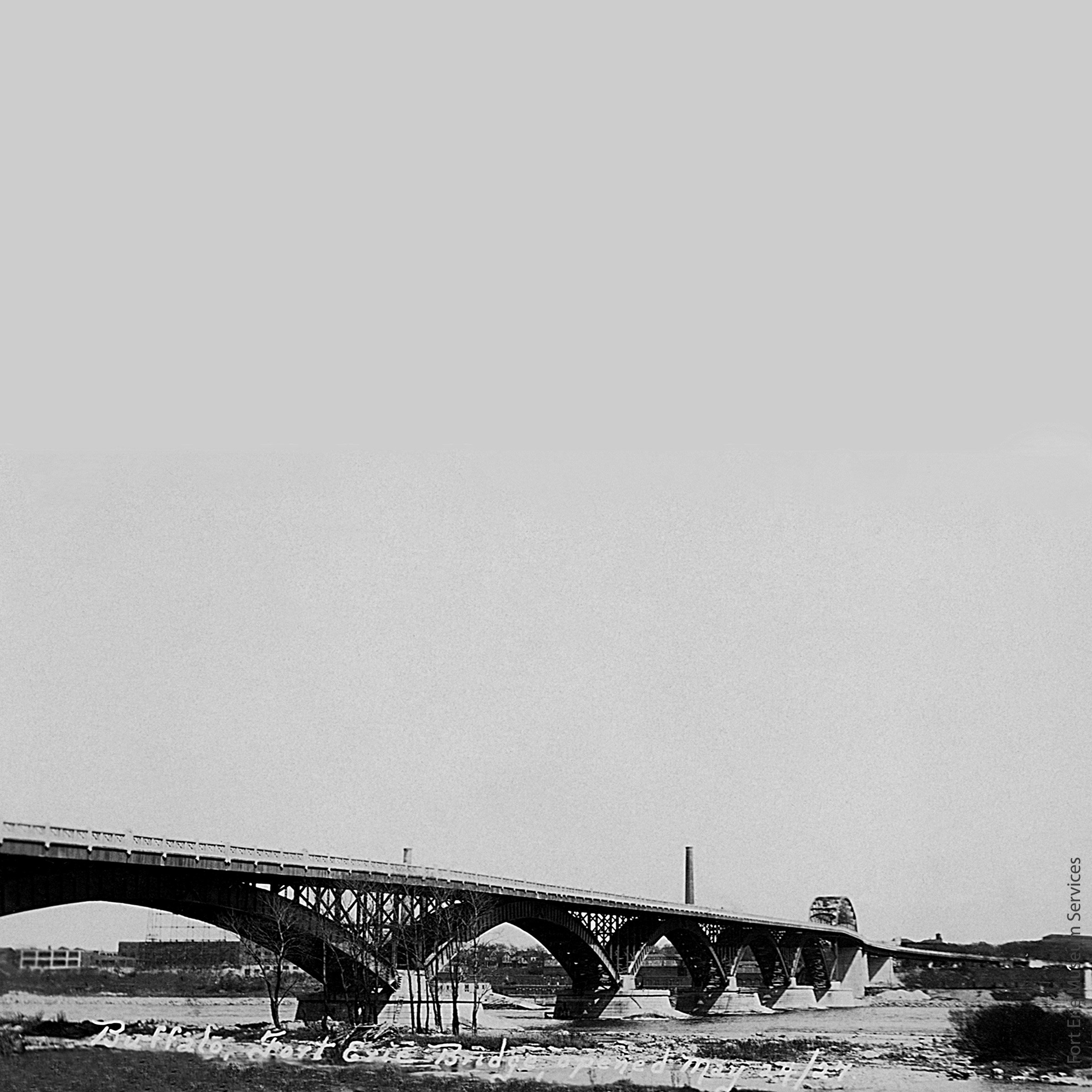 A large bridge over a large river