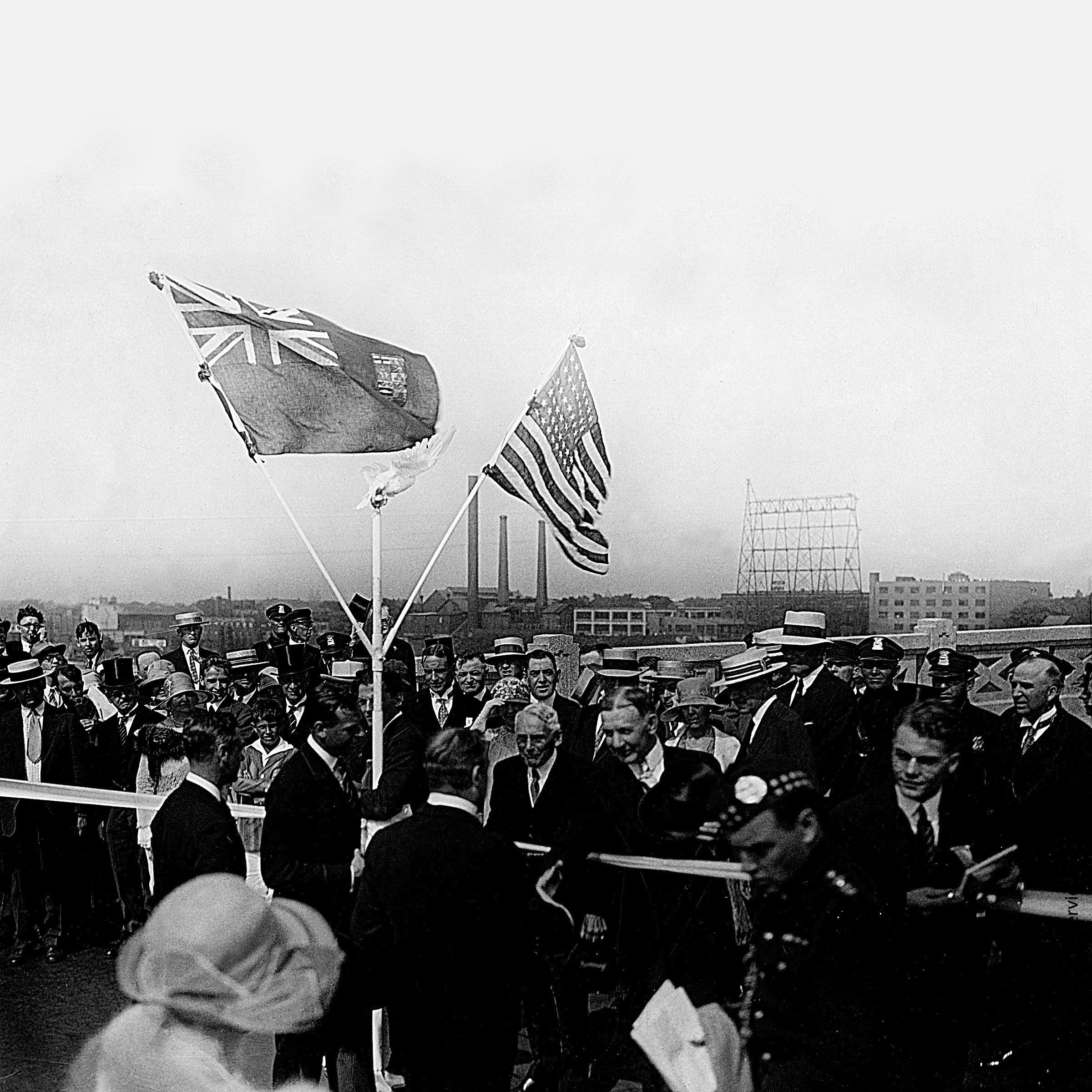Celebrations of the Peace Bridge opening