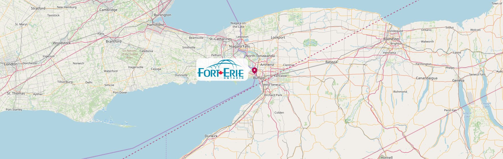 Fort Erie Total Solar Eclipse Path of Totality