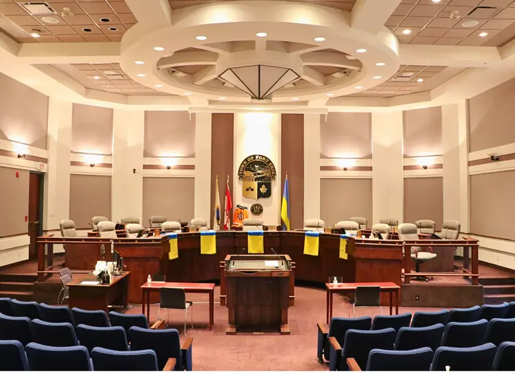 Town of Fort Erie Council Chambers